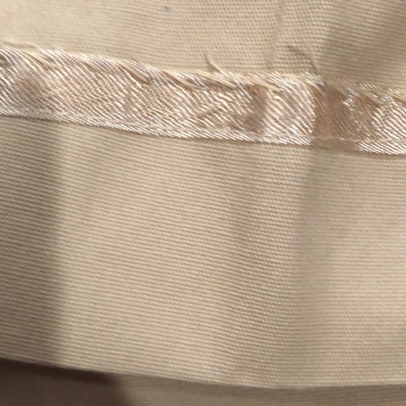 Vintage 1970’s Button Front‎ pleated Mini Skirt Khaki Beige with belt loops - Picture 8 of 16